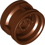 Plaatje in Gallery viewer laden, LEGO® los onderdeel Wiel in kleur Roodachtig Bruin 56145