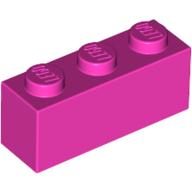 Plaatje in Gallery viewer laden, LEGO® los onderdeel Steen in kleur Donker Roze 3622
