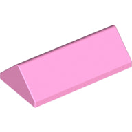 LEGO® los onderdeel Dakpan Algemeen in kleur Fel Roze 3041