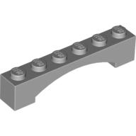 Plaatje in Gallery viewer laden, LEGO® los onderdeel Steen Boog Licht Blauwachtig Grijs 92950