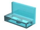 LEGO® los onderdeel Paneel Doorzichtig Lichtblauw 4865