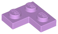 Plaatje in Gallery viewer laden, LEGO® los onderdeel Plaat Algemeen Medium Lavendel 2420