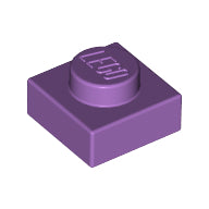 Plaatje in Gallery viewer laden, LEGO® los onderdeel Plaat Algemeen Medium Lavendel 3024
