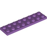 Plaatje in Gallery viewer laden, LEGO® los onderdeel Plaat Algemeen Medium Lavendel 3034