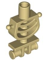 LEGO® los onderdeel Lijf Accessoire in kleur Geelbruin 6260