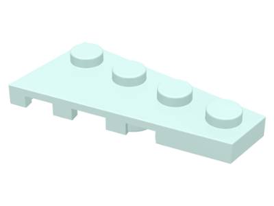 LEGO® los onderdeel Wig Plaat in kleur Licht Aqua 41769