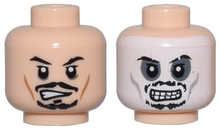Plaatje in Gallery viewer laden, LEGO® los onderdeel Hoofd in kleur Lichte Noga 3626pb0555