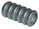 Plaatje in Gallery viewer laden, LEGO® los onderdeel Slang Geribbeld in kleur Zilver 78c02