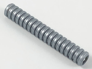 LEGO® los onderdeel Slang Geribbeld in kleur Zilver 78c06