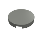 LEGO® los onderdeel Tegel Rond Donker Blauwachtig Grijs 4150