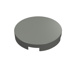 LEGO® los onderdeel Tegel Rond Donker Blauwachtig Grijs 4150