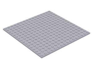 LEGO® onderdeel Plaat Algemeen Licht Blauwachtig Grijs 91405