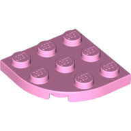 Plaatje in Gallery viewer laden, LEGO® los onderdeel Plaat Rond in kleur Fel Roze 30357