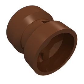 LEGO® los onderdeel Wiel in kleur Roodachtig Bruin 30027b