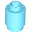 LEGO® los onderdeel Steen Rond Medium Azuurblauw 3062