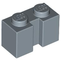 LEGO® los onderdeel Steen Aangepast in kleur Zandblauw 4216