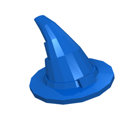 LEGO® los onderdeel Hoofddeksels in kleur Blauw 90460
