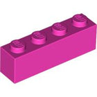 LEGO® los onderdeel Steen in kleur Donker Roze 3010