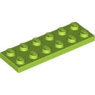 Plaatje in Gallery viewer laden, LEGO® los onderdeel Plaat Algemeen in kleur Limoen 3795