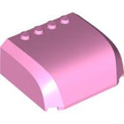 LEGO® los onderdeel Voorruit in kleur Fel Roze 61484