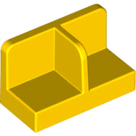 LEGO® los onderdeel Paneel in kleur Geel 93095
