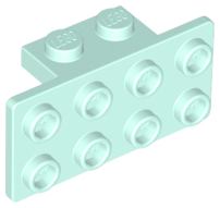 LEGO® los onderdeel Beugel in kleur Licht Aqua 93274