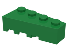 Plaatje in Gallery viewer laden, LEGO® los onderdeel Wig in kleur Groen 41767