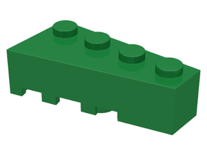LEGO® los onderdeel Wig in kleur Groen 41767