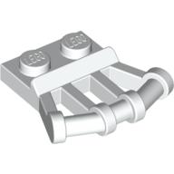 LEGO® los onderdeel Plaat Aangepast in kleur Wit 92692