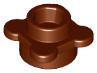 LEGO® los onderdeel Plaat Rond Roodachtig Bruin 33291
