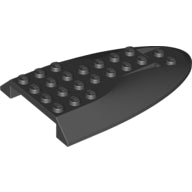 Plaatje in Gallery viewer laden, LEGO® los onderdeel Vliegtuig in kleur Zwart 87615