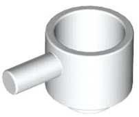 Plaatje in Gallery viewer laden, LEGO® los onderdeel Accessoire in kleur Wit 4529