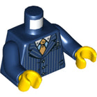 LEGO® los onderdeel Lijf met Motief Donkerblauw 973pb0899c01