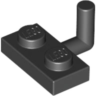 LEGO® los onderdeel Plaat Aangepast in kleur Zwart 4623