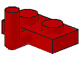 LEGO® los onderdeel Plaat Aangepast in kleur Rood 4623