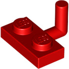LEGO® los onderdeel Plaat Aangepast in kleur Rood 4623