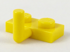 LEGO® los onderdeel Plaat Aangepast in kleur Geel 4623