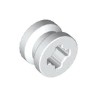 LEGO® los onderdeel Wiel in kleur Wit 4624