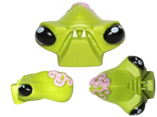 Plaatje in Gallery viewer laden, LEGO® los onderdeel Hoofd Aangepast Limoen 95202pb01