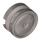 LEGO® los onderdeel Wiel in kleur Zilver 93594