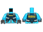 LEGO® Lijf met Motief Donker Azuurblauw 973pb0903c01