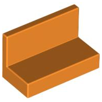 LEGO® los onderdeel Paneel in kleur Oranje 4865