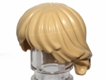 Plaatje in Gallery viewer laden, LEGO® los onderdeel Haar in kleur Geelbruin 92746