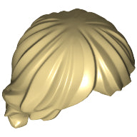 LEGO® los onderdeel Haar in kleur Geelbruin 92746