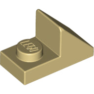 Plaatje in Gallery viewer laden, LEGO® los onderdeel Dakpan Algemeen in kleur Geelbruin 92946