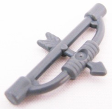 Plaatje in Gallery viewer laden, LEGO® los onderdeel Wapen Donker Blauwachtig Grijs 94158b