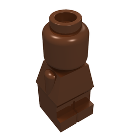 LEGO® los onderdeel Lijf Accessoire Roodachtig Bruin 85863