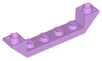 Plaatje in Gallery viewer laden, LEGO® los onderdeel Dakpan Omgekeerd Medium Lavendel 52501