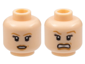 LEGO® los onderdeel Hoofd in kleur Lichte Noga 3626cpb0556