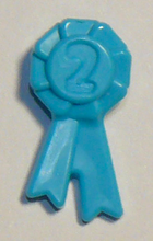 Plaatje in Gallery viewer laden, LEGO® los onderdeel Friends Medium Azuurblauw 92355f
